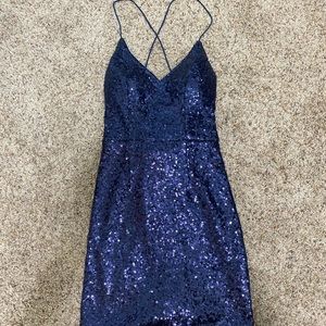 HELLO MOLLY SEQUIN DRESS